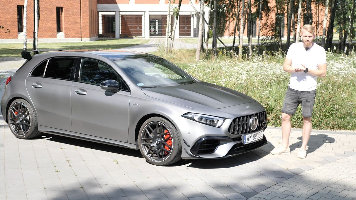Test Mercedes Amg A 45 S 4matic Jak Sie Nie Skupisz Mozesz Zrobic Sobie Krzywde Autokult Pl