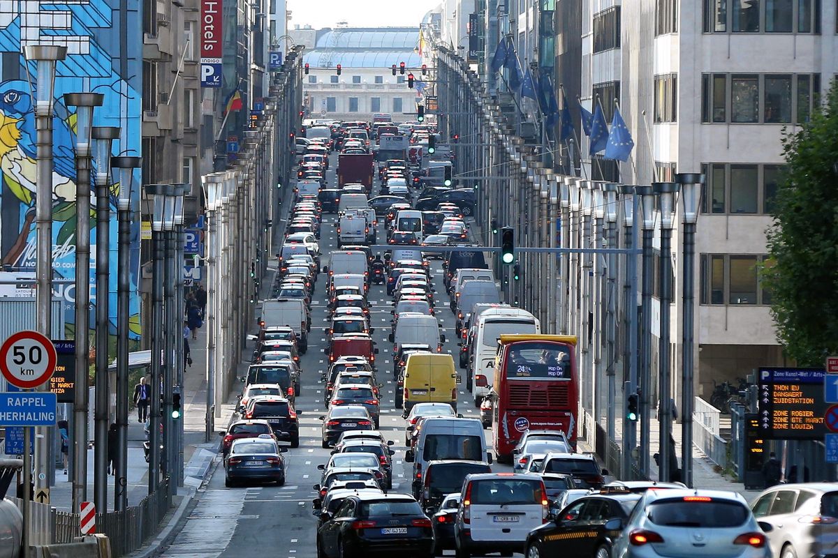 Brussels authorities have approved a ban on diesels and even all internal combustion cars