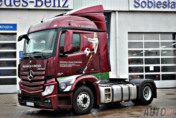 MercedesBenz Actros MP4 Transporters [waga ciężka