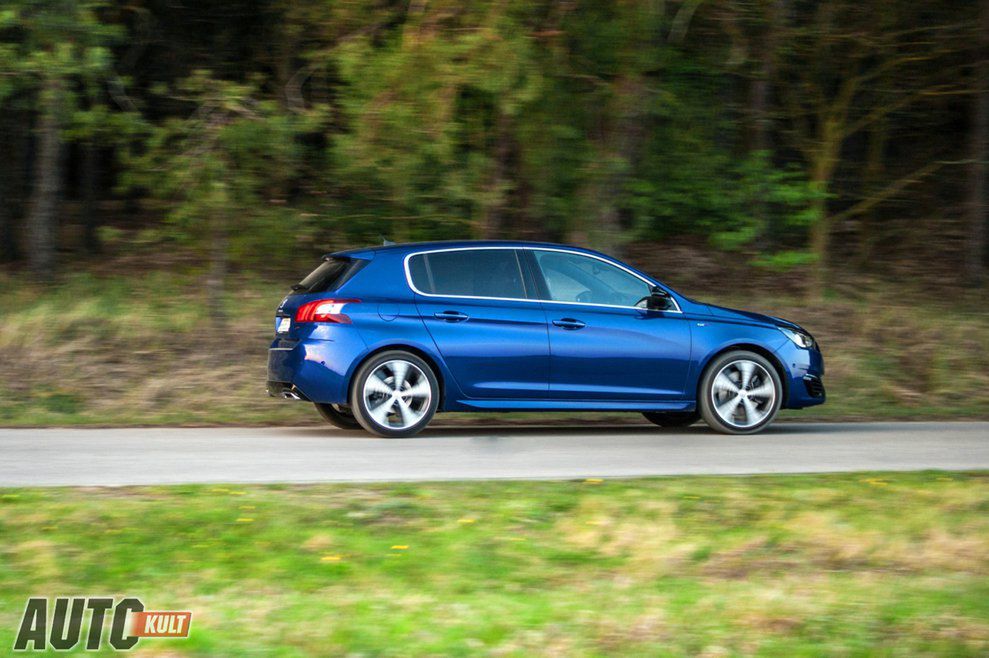 Peugeot 308 GT 1.6 THP 205 test, opinia, spalanie, cena Autokult.pl