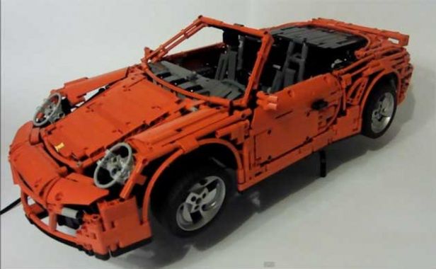 Porsche 911 ze skrzynią PDK z klocków Lego! [wideo