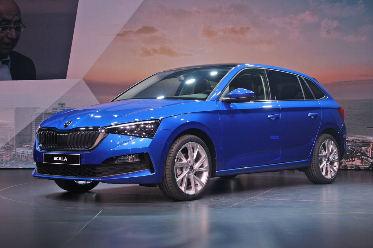 Skoda Scala 2020 салон