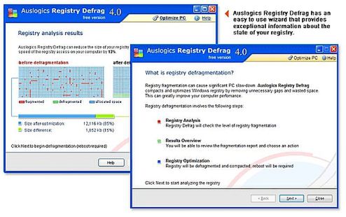 Auslogics Registry Defrag 14.0.0.3 for mac instal free