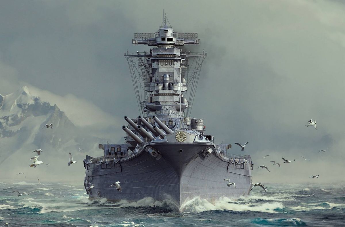 musashi in world of warships