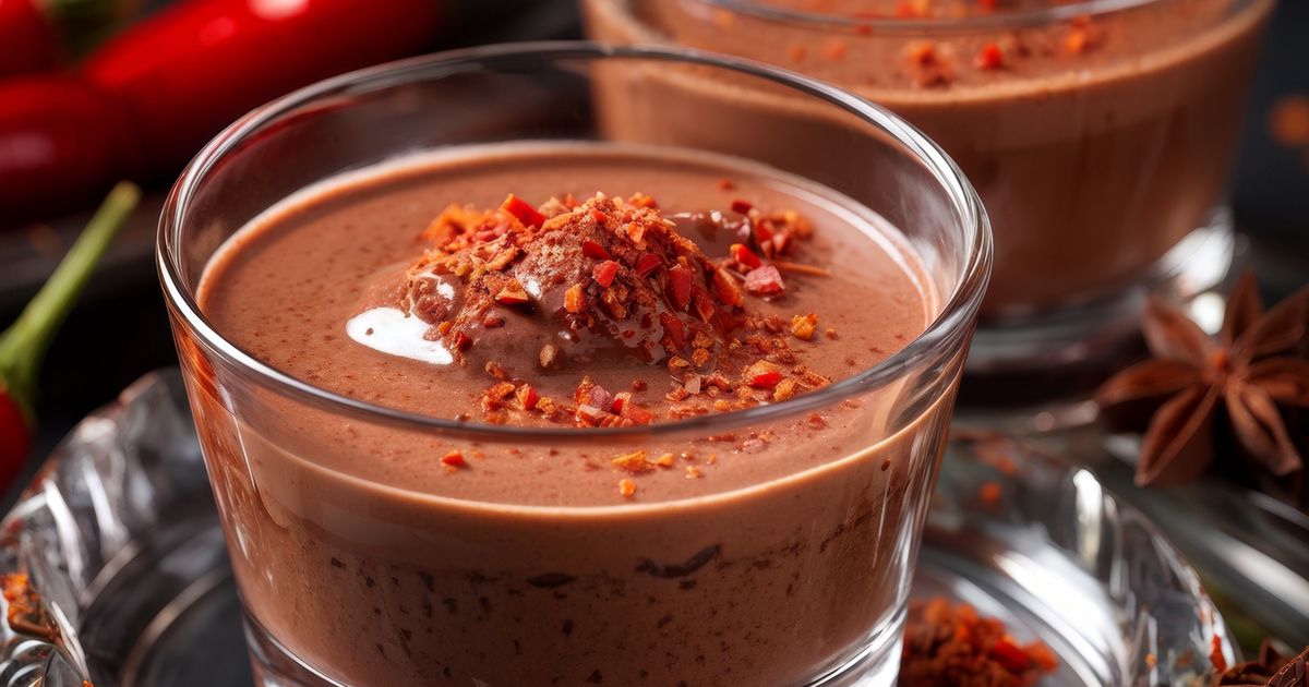 Schokoladenmousse mit Chili: Sinnliche Verführung für den Gaumen