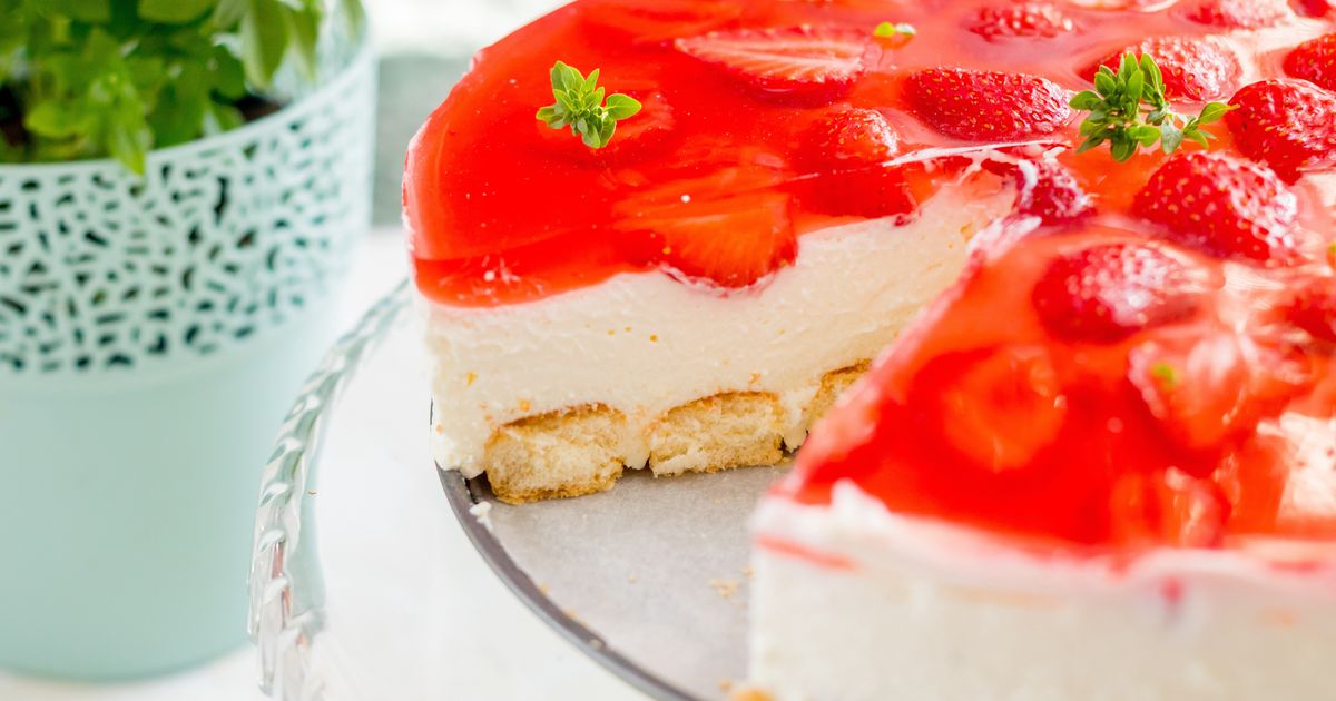 Erdbeertraum: Der perfekte Käsekuchen ohne Backen für den Sommer