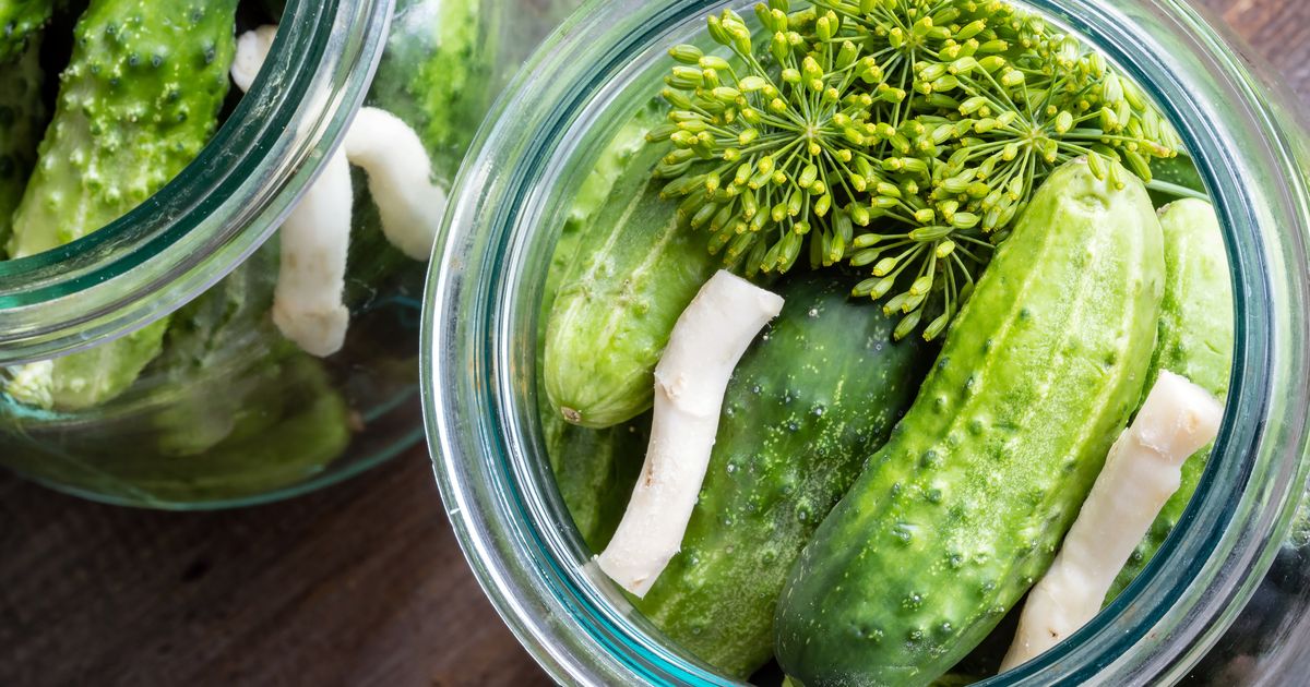 Sommerhit: Exotische Salzgurken mit Ingwer im Eigenbau