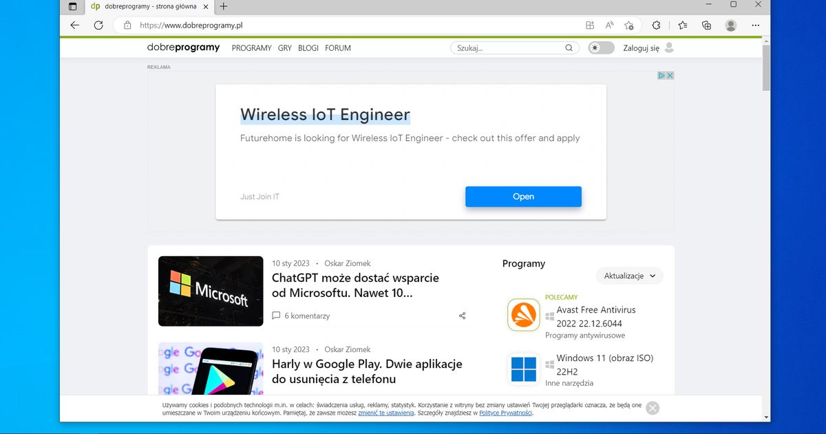 Windows 10 (obraz ISO) 22H2 - dobreprogramy