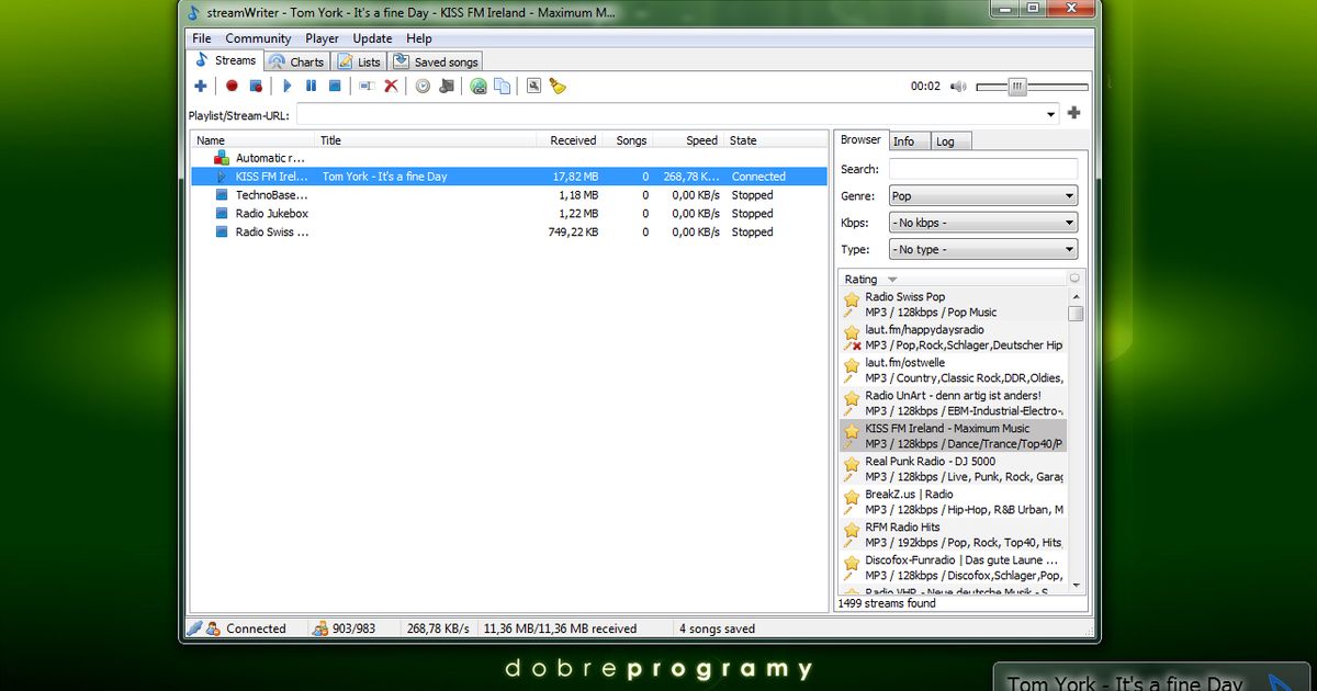 streamWriter 5.5.1.1 Build 805 - dobreprogramy