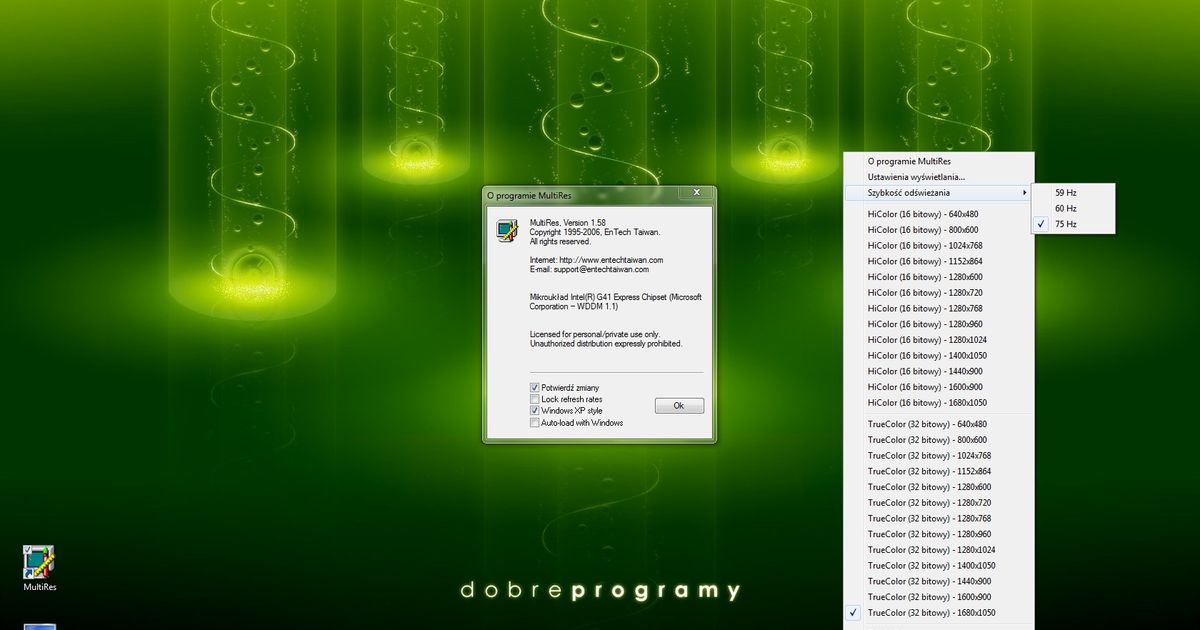Multires MultiRes 1.58 - dobreprogramy