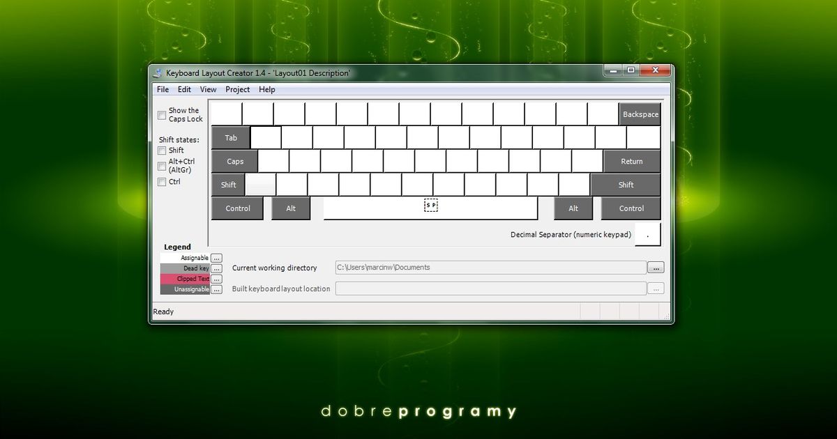 Keyboard Layout Creator 1.4 - dobreprogramy