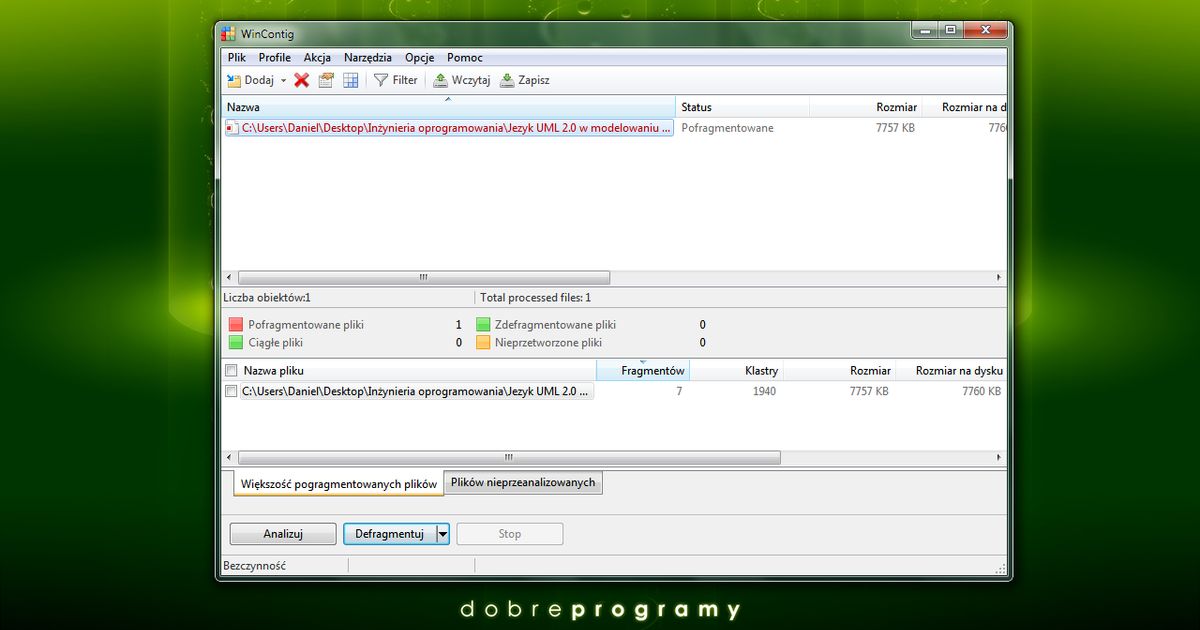 WinContig 5.0.3.3 - dobreprogramy
