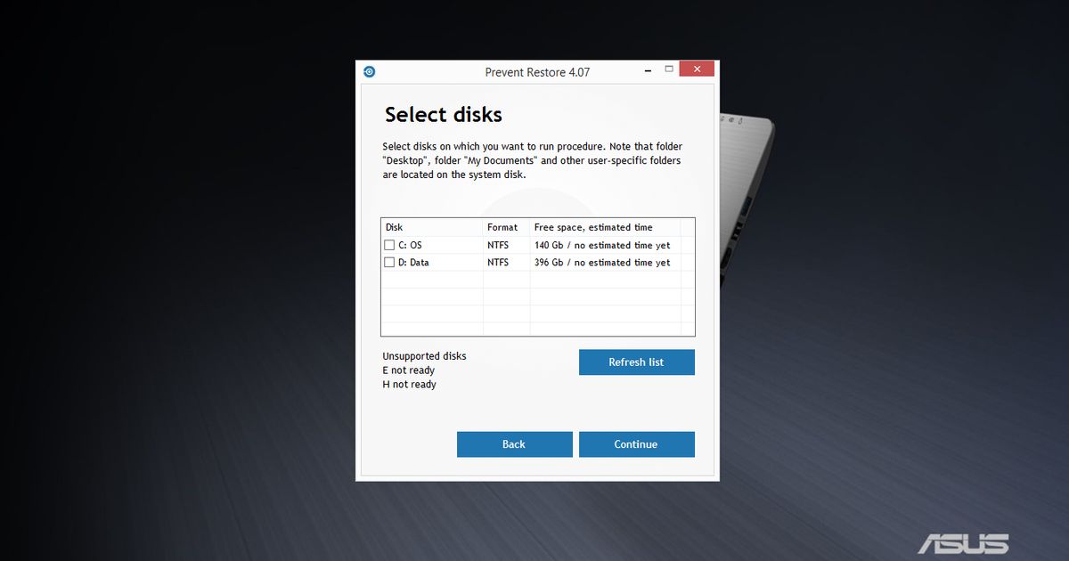 Prevent Restore Prevent Restore 2400.0 - dobreprogramy