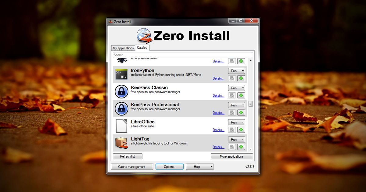 Zero Install 2.28.3 - dobreprogramy