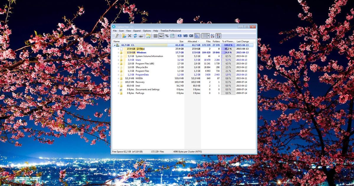 TreeSize Free 4.8.1.610 - dobreprogramy