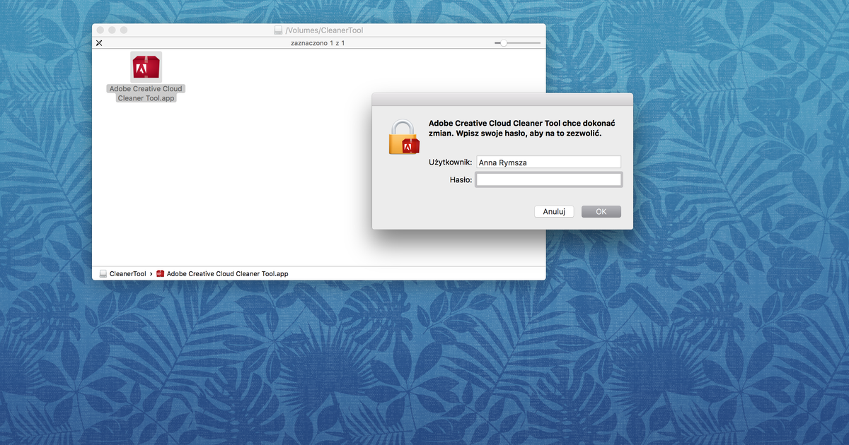 Adobe CC Cleaner 4.3.0.7 (macOS) - dobreprogramy