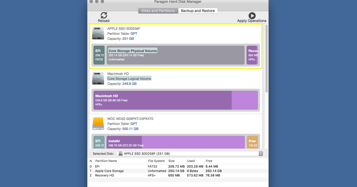 Paragon Hard Disk Manager for Mac 1.1.100 (macOS) - dobreprogramy