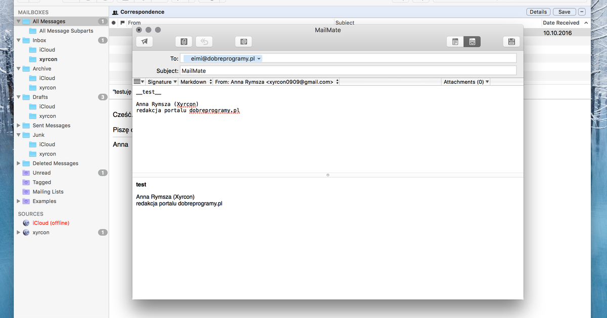 MailMate 1.13 (macOS) - dobreprogramy