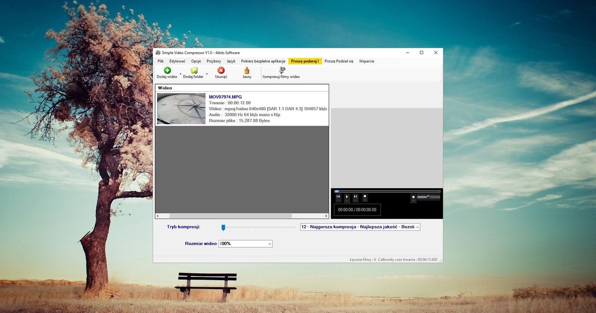 Simple Video Compressor 4.3 - dobreprogramy