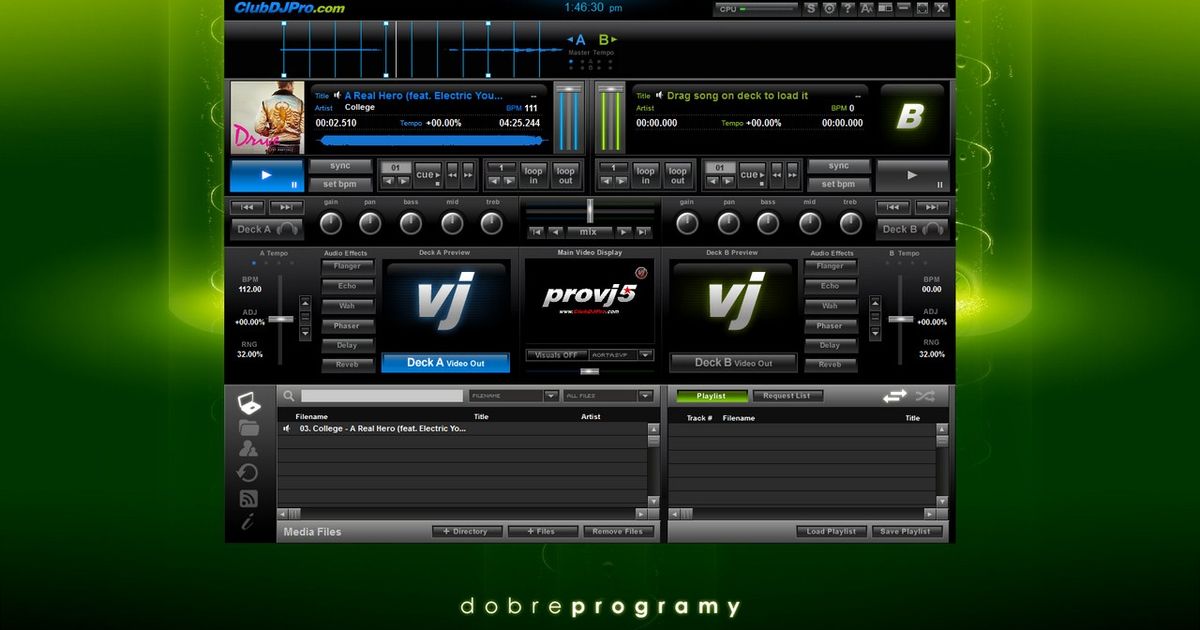 ClubDJ ProVJ 7.0.0.1 - dobreprogramy