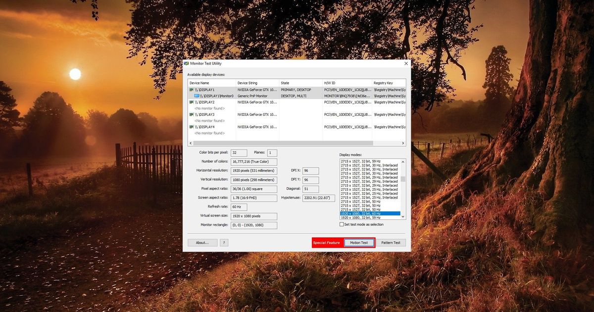 Monitor Test Utility 1.0.0 - dobreprogramy
