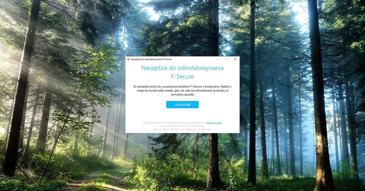 F-Secure Uninstallation Tool 18.7.33.0 - dobreprogramy