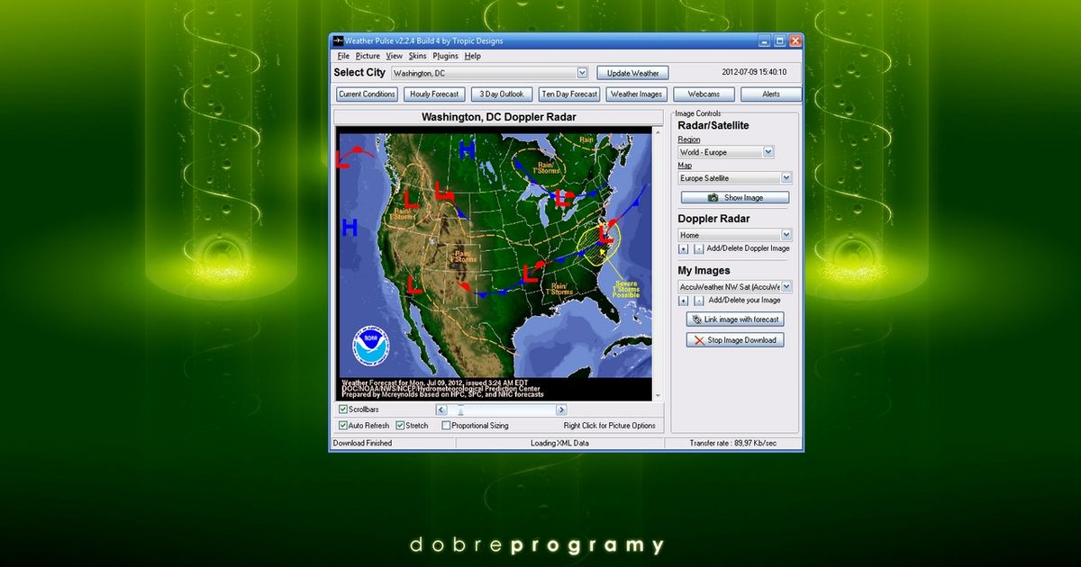 Wet Pulse Program Weather Pulse 2.2.4.4 - dobreprogramy