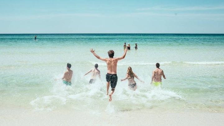 Pogoda nad morzem w sierpniu 2018