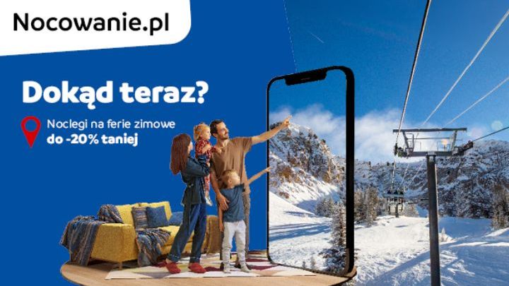 Dokąd teraz? Na ferie zimowe 2025 z Nocowanie.pl