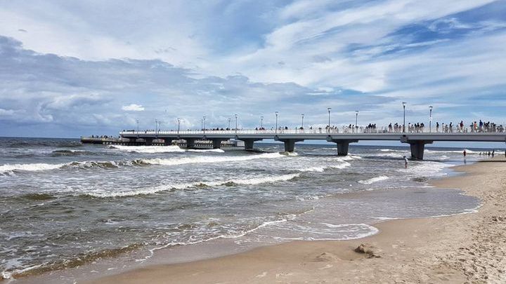 Pogoda nad morzem w październiku 2016