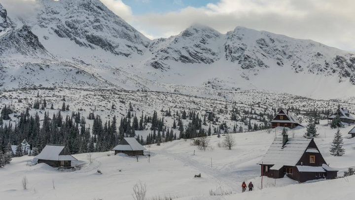 Pogoda w górach w lutym 2018