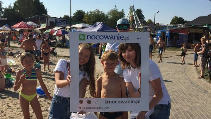 Nocowanie.pl z wizytą nad Jeziorem Białym - GALERIA ZDJĘĆ