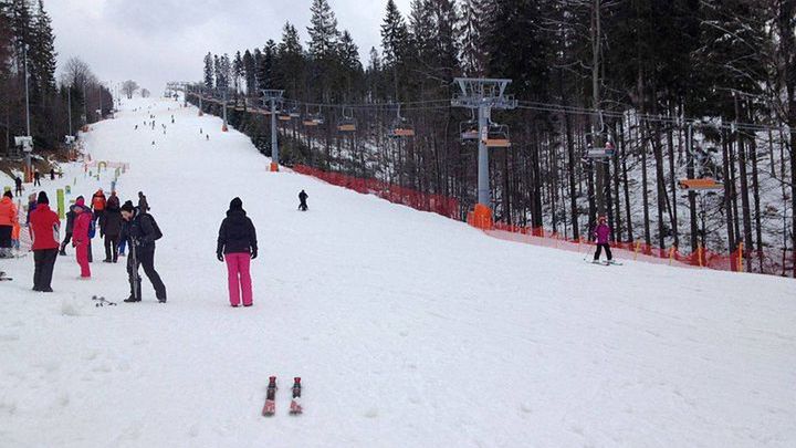 Ferie zimowe na stoku w Zwardoniu