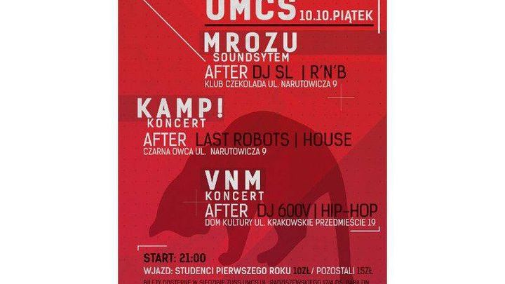Otrzęsiny UMCS w Lublinie