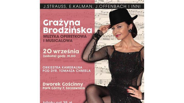Koncert Grażyny Brodzińskiej w Szczawnicy