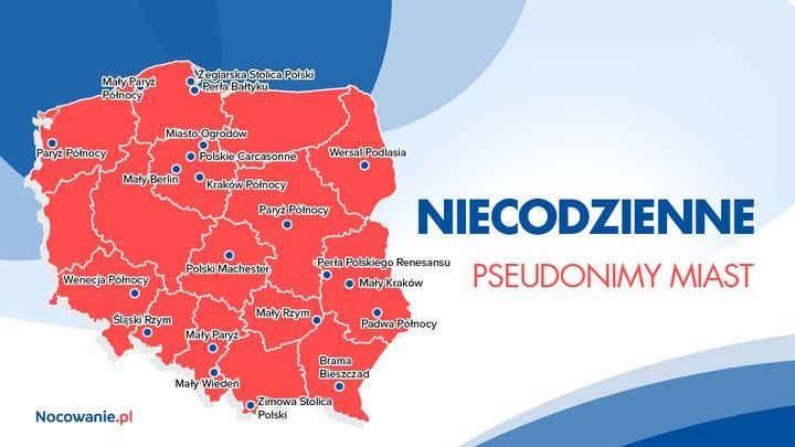 Niecodzienne pseudonimy polskich miast