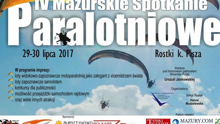 IV Spotkanie Paralotniowe na Mazurach