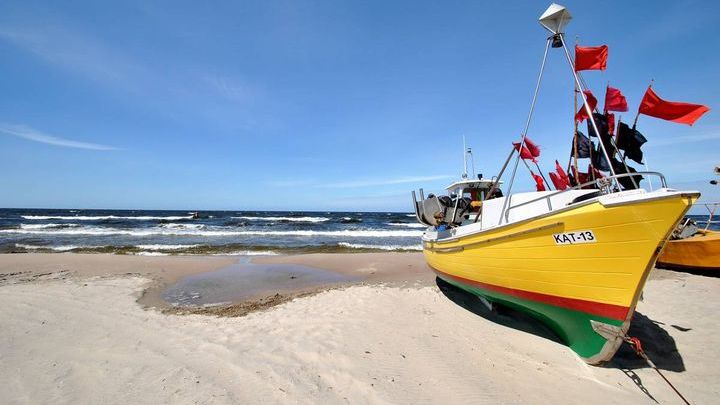 Kamery na plażach nad morzem