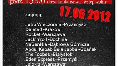 Rockowe granie na zamku w Nidzicy