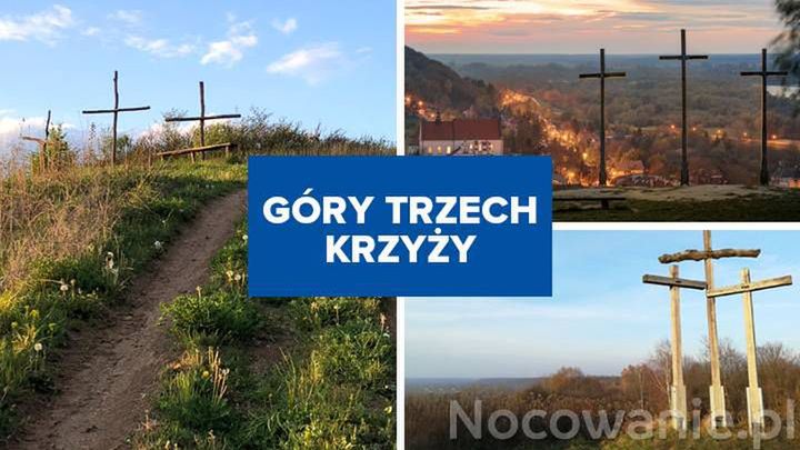 Góra Trzech Krzyży nie tylko w Kazimierzu Dolnym