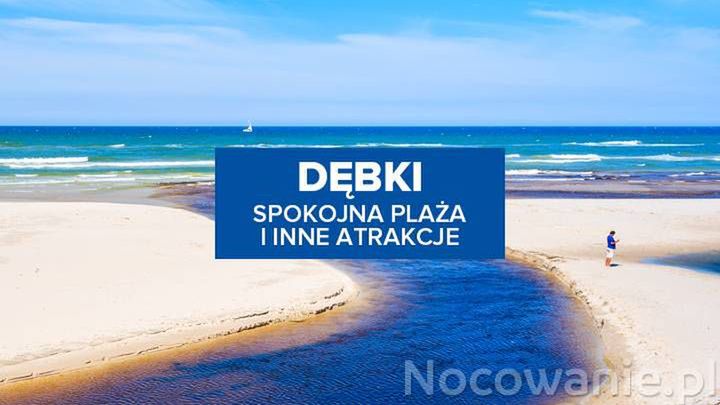 Dębki. Spokojna plaża i inne atrakcje