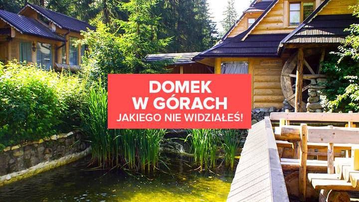 Szum potoku i las. Domek w górach jakiego nie widziałeś!