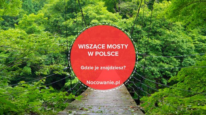 Wiszące mosty w Polsce. Poznaj niezwykłe miejsca