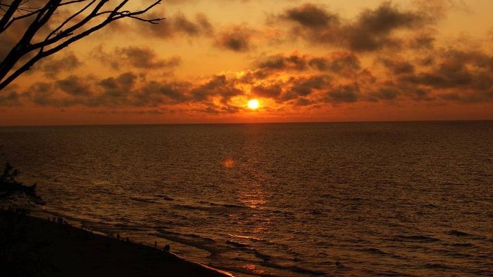 Pogoda nad morzem w kwietniu 2020