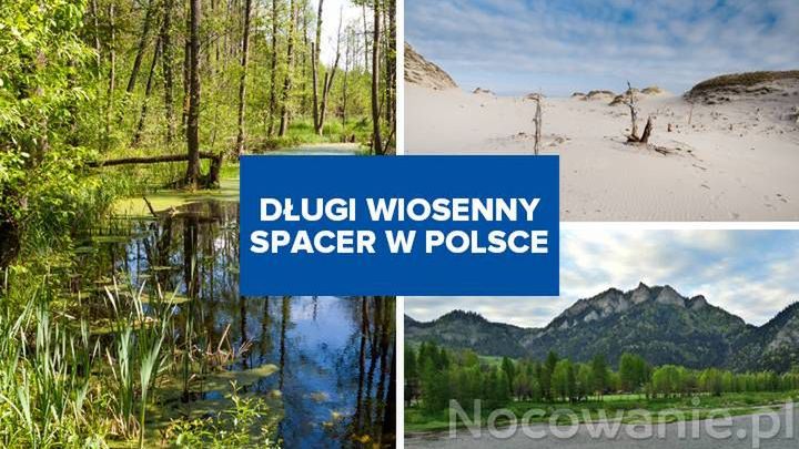 Najlepsze miejsca w Polsce na długi wiosenny spacer