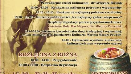 Smakowite imprezy w Mrągowie