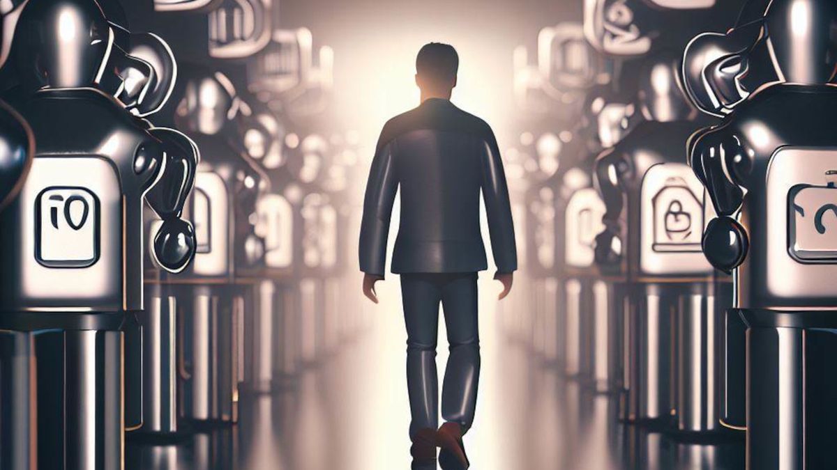 Człowiek w labiryncie technologii