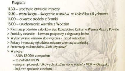 Święto Ziół w Olsztynku