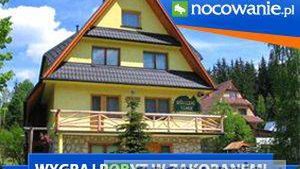 Wyniki konkursu – Wygraj pobyt w pensjonacie Góralski Domek w Zakopanem!