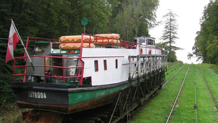 Widowisko żeglarskie w Ostródzie